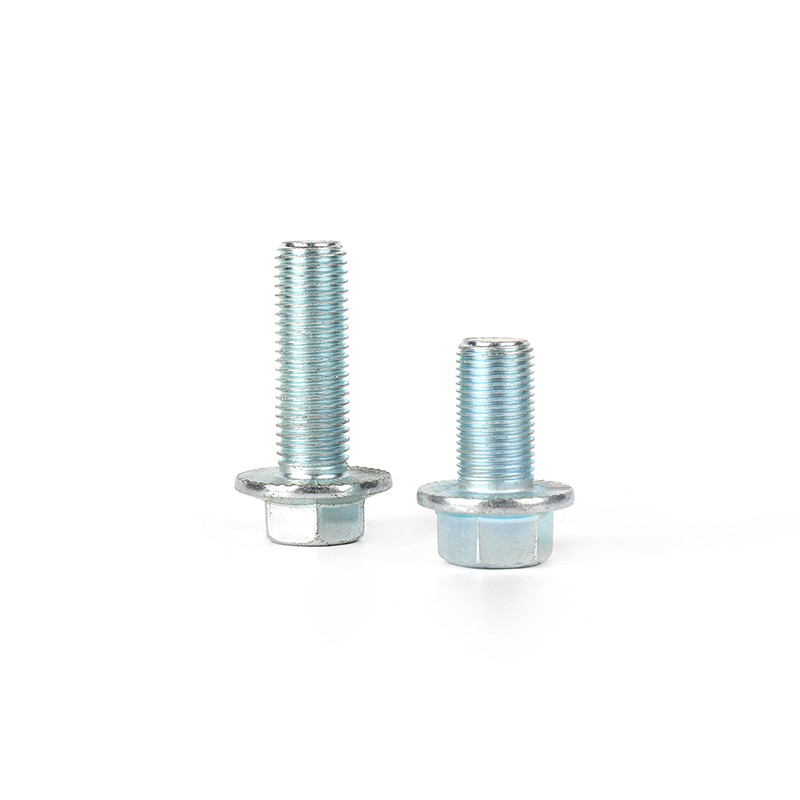 Grado 10.9 Bulloni della flangia placcata a zinco con texture anti-slip